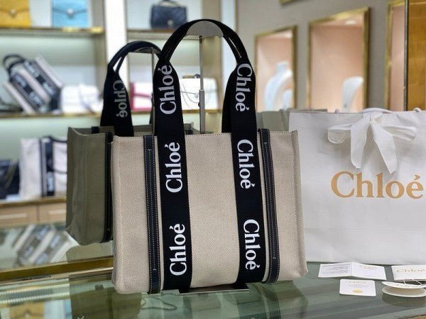 Branded  Canvas Tote Balck Premuim tote bag (CH-1155)